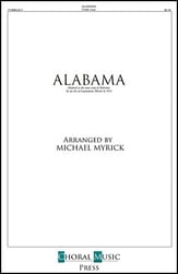 Alabama State Song Concert Band sheet music cover